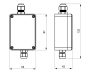 Sapho 1 szelepes tápegység 230V /24V DC, PS10T