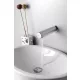 Sapho hidegvizes szenzoros fali csaptelep, króm PS432