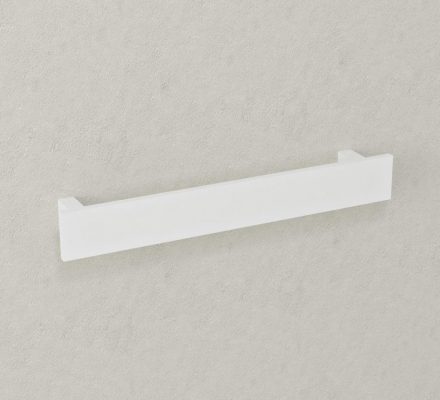 Sapho Patron fali alumínium törölközőtartó 60 cm, matt fehér PX023