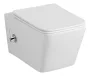 Sapho Porto Rimless fali WC csésze bidézuhannyal 36x52 cm, fehér PZ102RX