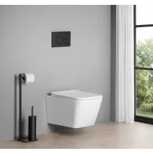 Sapho Porto Vortex fali WC csésze 36x52 cm, fehér kivitelben