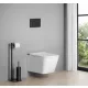 Sapho Porto Vortex fali WC csésze 36x52 cm, fehér kivitelben