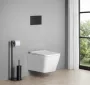 Sapho Porto Vortex fali WC csésze 36x52 cm, fehér kivitelben