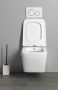 Sapho Porto Soft Close WC ülőke, SLIM, fehér PZS102