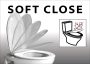 Sapho Porto Soft Close WC ülőke, SLIM, fehér PZS102