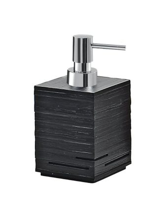 Sapho Quadrotto szappanadagoló 430ml, fekete QU8114
