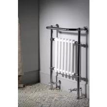   Sapho Cork fürdőszobai radiátor 675x960 mm, 550W, króm/fehér RE104