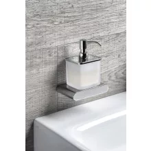 Sapho Flori tejüveges szappanadagoló, króm RF019