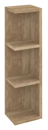 Sapho Riwa fali nyitott polcos szekrény 20x70x15 cm, jobbos/balos, alabama tölgy RIW250-0022
