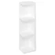 Sapho Riwa nyitott polcos szekrény 20x70x15 cm, fényes fehér RIW250-0030