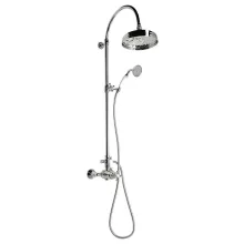   Sapho Reitano Antena zuhanyrendszer termosztátos csapteleppel, króm SET041