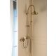 Sapho Reitano Vanity zuhanyrendszer csaptelep nélkül, fej- és kézizuhannyal, bronz SET066