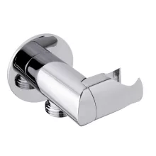   Sapho állítható kézizuhany tartó fali csatlakozóval 1/2", króm SG201