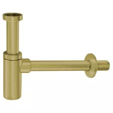 Sapho mosdószifon 32 mm PVD bevonattal, matt arany SI519