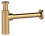 Sapho mosdószifon 5/4", matt arany kivitelben