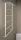Sapho Ska törölközőtartó polccal 454x1184 mm, matt fehér kivitelben