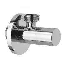 Sapho sarokszelep rozettával 1/2x3/8, króm SL011