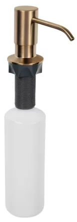Sapho beépíthető mosogatószer adagoló 350 ml, matt réz kivitelben.