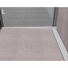   Sapho Nok Rozsdamentes acél lejtőrúd 100x12 mm, balos SPD12-L