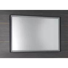   Sapho Sort tükör LED világítással 100x70 cm, matt fekete ST100