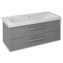   Sapho Theia két fiókos mosdótartó szekrény 101x43x44 cm, ezüst tölgy TH105-1111