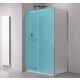 Sapho Polysan Thron Line oldalfal 70x200 cm, króm TL3070
