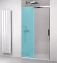 Polysan THRON LINE tolóajtó 1480-1510 mm fix rész és görgők nélkül, króm profil TL5015B BOX 2/2