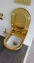 Sapho Paula fali WC csésze 35,5x50 cm, arany TP325-AK00