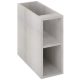 Sapho Treos 2 polcos alsószekrény 20x53x50,5 cm, polar tölgy TS020-1010