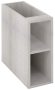 Sapho Treos 2 polcos alsószekrény 20x53x50,5 cm, polar tölgy TS020-1010