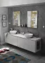 Sapho Treos 2 fiókos mosdótartó szekrény 75x53x50,5 cm, polar tölgy TS070-1010