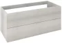 Sapho Treos 2 fiókos mosdótartó szekrény 110x53x50,5 cm, polar tölgy TS110-1010