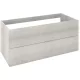 Sapho Treos 2 fiókos mosdótartó szekrény 110x53x50,5 cm, polar tölgy TS115-1010