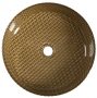 Sapho Beauty Maragua pultra ültethető üvegmosdó 39,5 cm, arany TY214Z