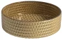 Sapho Beauty Maragua pultra ültethető üvegmosdó 39,5 cm, arany TY214Z