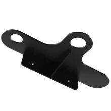   Sapho Tetris acél mosdótartó konzol 37 cm, balos / matt feket TZ424