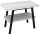 Sapho Twiga mosdótartó asztal polccal 80x72x50 cm, matt fekete/öreg tölgy VC442-80-5