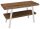 Sapho Twiga mosdótartó asztal 120x72x50 cm, matt fehér/old wood VC453W-120-8