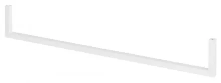 Sapho Avice törölközőtartó 600x95 mm mosdópulthoz, fehér VC491