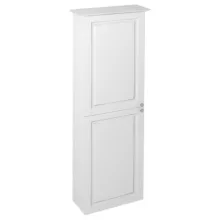   Sapho Violeta balos magas szekrény 40x140x20 cm selyemfényű fehér VI170-3131