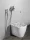 Sapho Isvea Sentimenti álló kerámia WC felhajtható mosogatóráccsal, fehér VKS03
