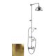 Sapho Vienna zuhanyrendszer szappantartóval és zuhanyszettel, bronz VO138BR