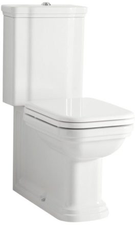 Sapho Kerasan Waldorf vario kifolyású monoblokk WC tartállyal és öblítőmechanikával, fehér WCSET04-WALDORF