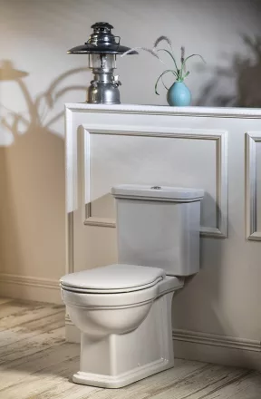 Sapho Gsi Classic kerámia monoblokk WC tartállyal és öblítőmechanikával, fehér WCSET06-CLASSIC