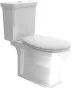 Sapho Gsi Classic kerámia monoblokk WC tartállyal és öblítőmechanikával, fehér WCSET06-CLASSIC
