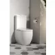 Sapho Kerasan Flo monoblokk WC tartállyal és öblítőmechanikával, fehér WCSET11-FLO