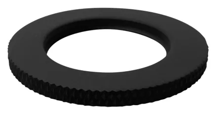 Sapho Solaris takarórozetta, matt fekete WD002B-2