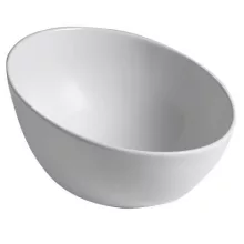   Sapho Dome Obliquo kerámia mosdó 44,5x44,5 cm, fehér WH031