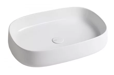 Sapho Jumper pultra szerelhető kerámia mosdó 60x40 cm, fehér WH070