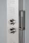 Sapho Prestige termosztatikus zuhanypanel, Matt Inox WN337